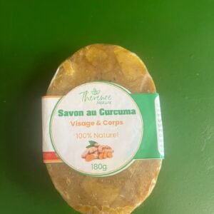 Savon naturel au curcuma